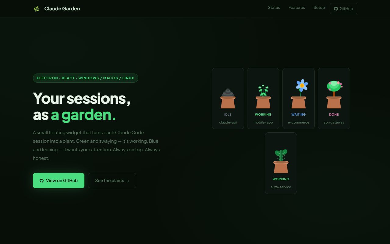 Claude Garden